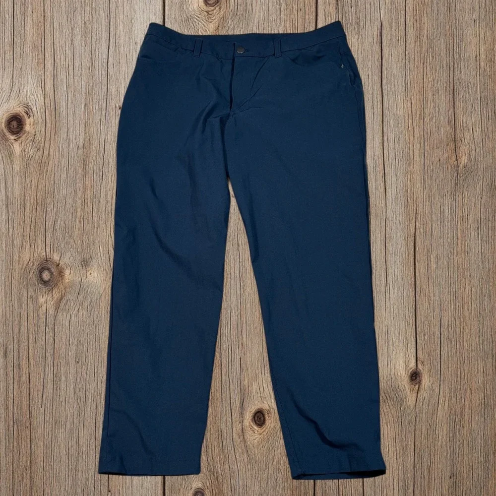 Lululemon ABC Pant Classic Fit Navy‎ Blue Mens Sz 33 x 25